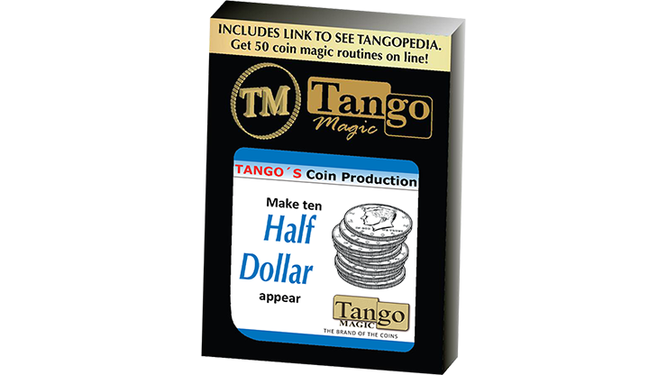 Tango Coin Production – Half Dollar D0186 (Gimmicks and Online Instructions) by Tango – Trick - magic tricks
