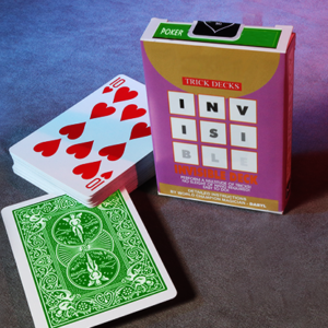 Invisible Deck Bicycle (Green) - magic tricks