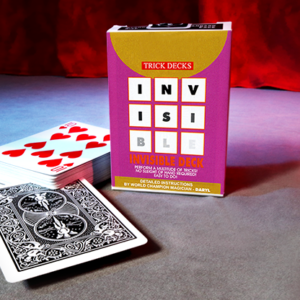 Invisible Deck Bicycle (Black) - magic tricks