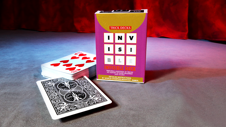 Invisible Deck Bicycle (Black) - magic tricks