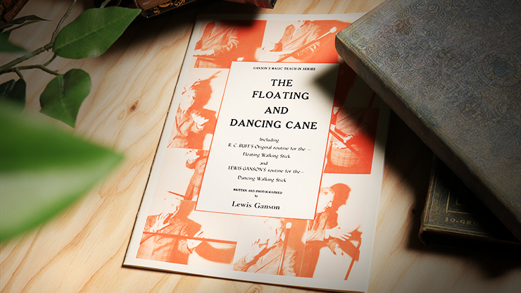 The Floating and Dancing Cane by Lewis Ganson – Book - magic tricks