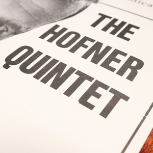 The Hofner Quintet by John Hofner – Book - magic tricks