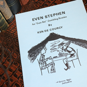 Even Stephen by Ken de Courcy – Book - magic tricks