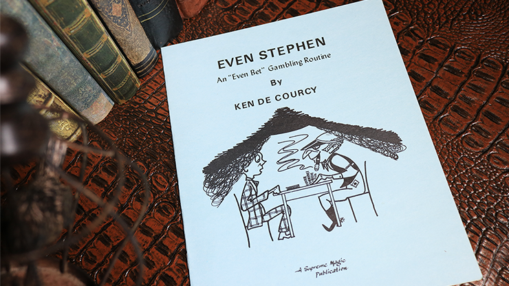 Even Stephen by Ken de Courcy – Book - magic tricks