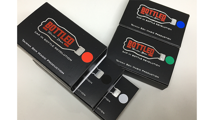 BOTTLED (White, No Logo) by Taiwan Ben – Trick - magic tricks