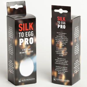 Silk to Egg PRO (Brown) by João Miranda – Trick - magic tricks