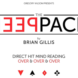 Gregory Wilson Presents The Peek Pack by Brian Gillis (Gimmicks and Online Instructions) – Trick - magic tricks