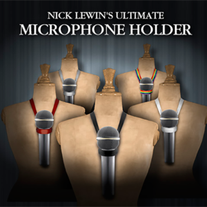 Nick Lewin’s Ultimate Microphone Holder (Black) – Trick - magic tricks