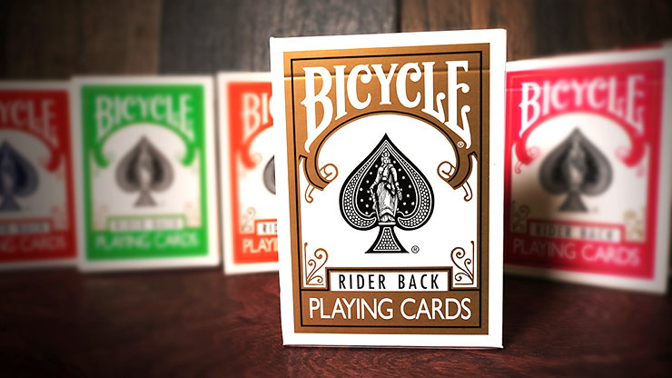Bicycle Gold Playing Cards by US Playing Cards - magic tricks