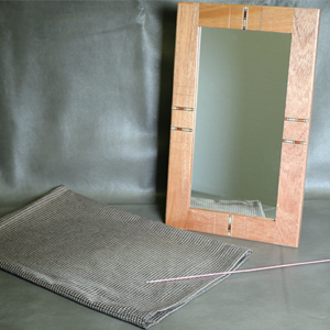 Flexible Mirror/Needle Through Mirror by Tony Karpinski - magic tricks