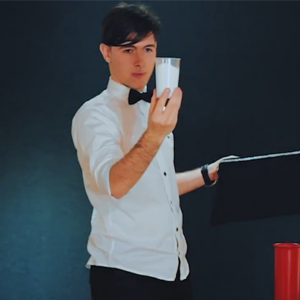 Vanishing Glass of Milk PRO (Gimmicks and Online Instructions) by Bazar de Magia – Trick - magic tricks