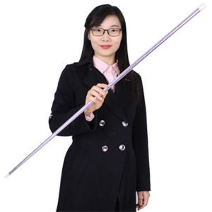 Appearing Cane (Plastic, SILVER) by JL Magic - magic tricks
