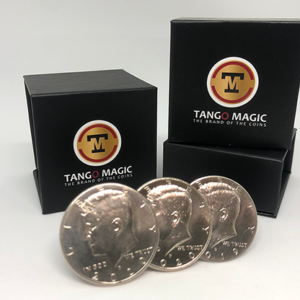 Triple TUC Half Dollar (D0183) Gimmicks and Online Instructions by Tango – Trick - magic tricks