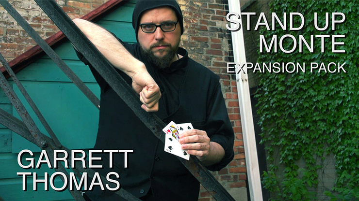 Stand Up Monte Expansion Pack (Gimmicks and Online Instructions) by Garrett Thomas – Trick - magic tricks
