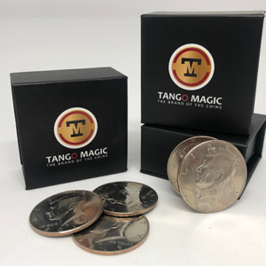 Perfect Shell Coin Set Half Dollar (Shell and 4 Coins D0201) by Tango Magic – Trick - magic tricks