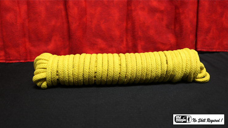 Cotton Rope (Yellow) 50 ft by Mr. Magic – Trick - magic tricks