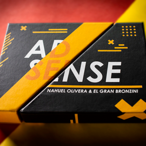 AdSense (Gimmick & Online Instruction) by El Gran Bronzini & Nahuel Olivera - magic tricks