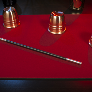 Economy Close-Up Pad 16X23 (Red) by Murphy’s Magic Supplies – Trick - magic tricks