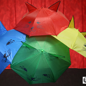 Umbrella Production Silk by Mr. Magic (4 Umbrellas) – Trick - magic tricks