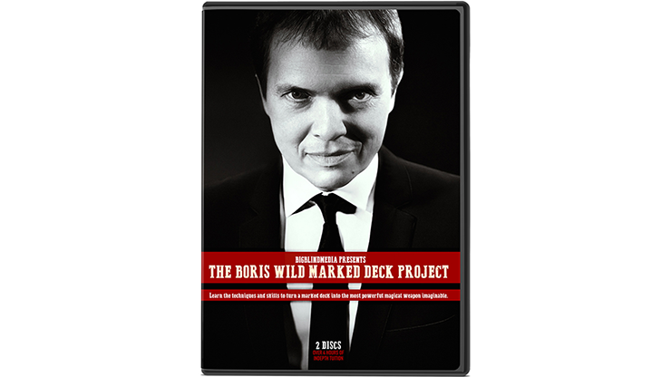 BIGBLINDMEDIA Presents The Boris Wild Marked Deck Project by Boris Wild – DVD - magic tricks