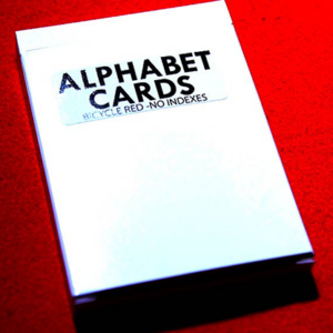 Alphabet Playing Cards Bicycle No Index by PrintByMagic – Trick - magic tricks
