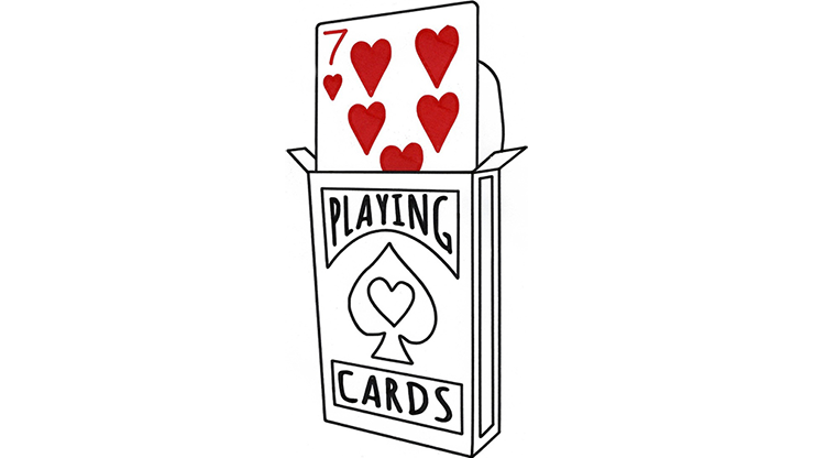 Cardiographic Lite RED CARD Refill by Martin Lewis – Trick - magic tricks