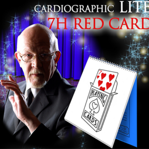 Cardiographic LITE RED CARD by Martin Lewis – Trick - magic tricks