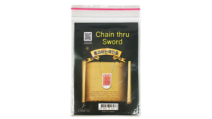 Chain Thru Sword by JL Magic – Trick - magic tricks