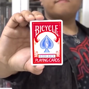 Modern Flap Card to Box (Red) by UZ Hsieh - magic tricks