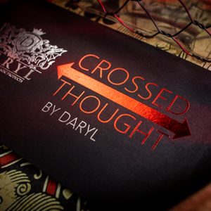 Crossed Thought (Gimmicks and Online Instruction) by DARYL – Trick - magic tricks