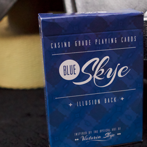 Blue Skye Playing Cards by UK Magic Studios and Victoria Skye - magic tricks