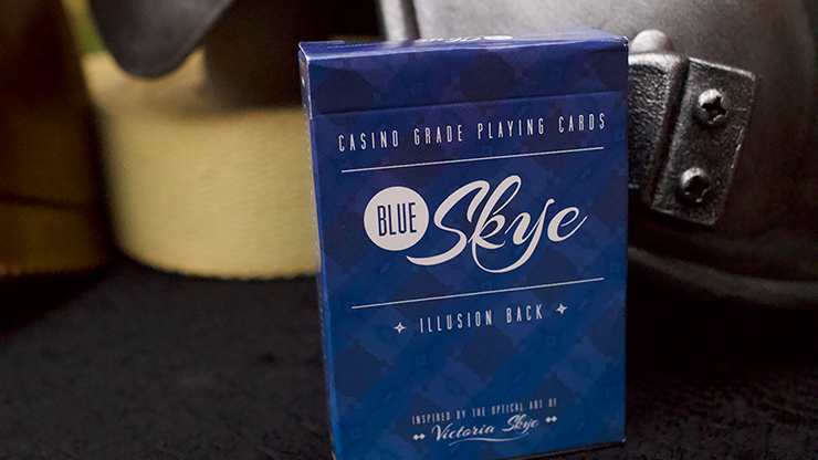 Blue Skye Playing Cards by UK Magic Studios and Victoria Skye - magic tricks