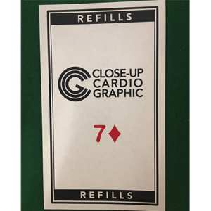 7D Refill Close-up Cardiographic by Martin Lewis – Trick - magic tricks