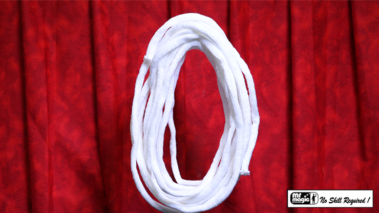 SUPER SOFT WOOL ROPE NO CORE 25 ft. (Extra-White) by Mr. Magic – Trick - magic tricks