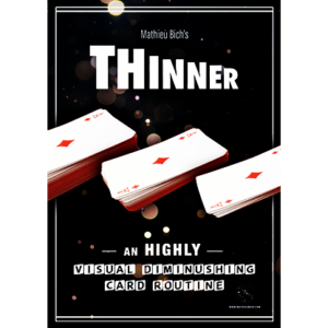 THINNER (Gimmick and Online Instruction) by Mathieu Bich - magic tricks