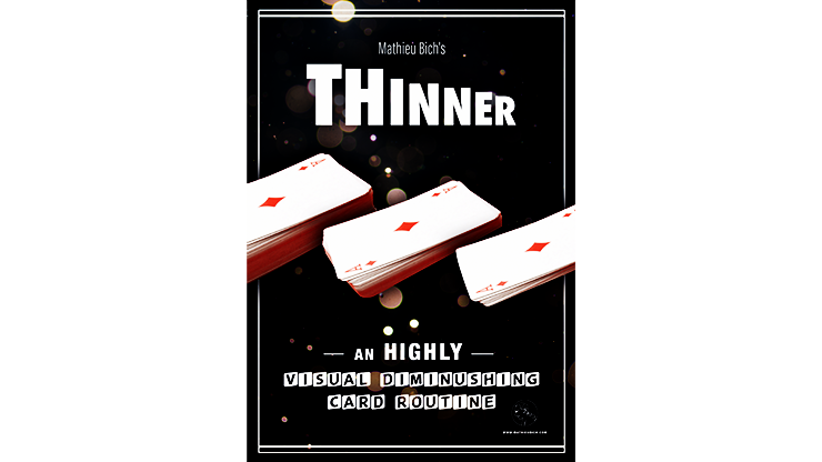 THINNER (Gimmick and Online Instruction) by Mathieu Bich - magic tricks