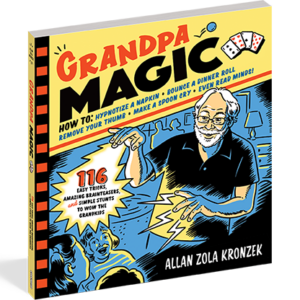 Grandpa Magic by Workman Publishing – Book - magic tricks