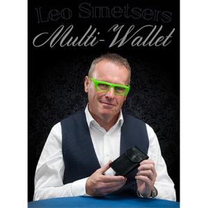 Multi-Wallet (Gimmick and Online Instructions) by Leo Smetsers – Trick - magic tricks