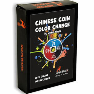 Chinese Coin Color Change (Gimmicks and Online Instructions) by Joker Magic – Trick - magic tricks