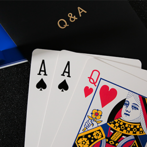 Q & A Jumbo Three Card Monte by TCC – Trick - magic tricks