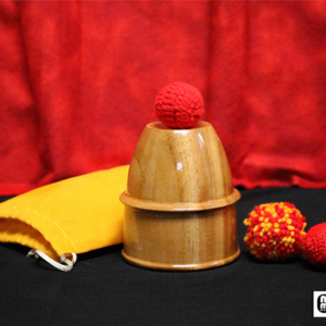 Chop Cup (Wooden) by Mr. Magic – Trick - magic tricks