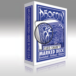 Phoenix Marked Deck Blue - magic tricks