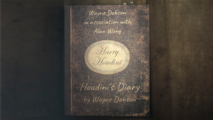 Houdini’s Diary (Gimmick and Online Instructions) by Wayne Dobson and Alan Wong – Trick - magic tricks