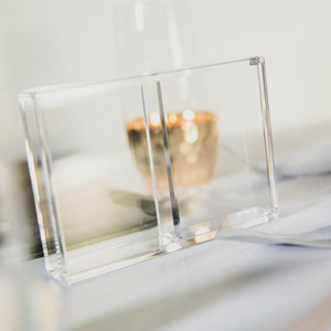 Crystal Playing Card Display 2 Deck Case by TCC – Trick - magic tricks