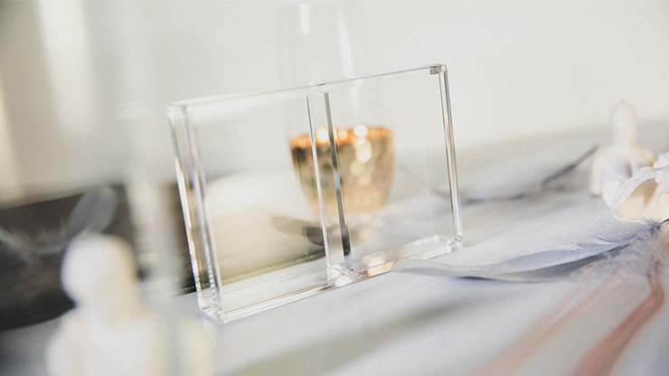 Crystal Playing Card Display 2 Deck Case by TCC – Trick - magic tricks