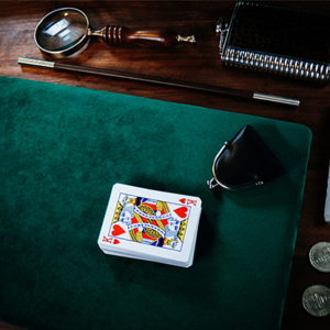 Suede Leather Medium Pad (Green) by TCC – Trick - magic tricks