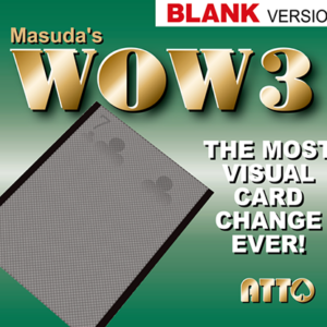 WOW 3.0 Blank (Gimmick and Online Instruction) by Masuda – Trick - magic tricks