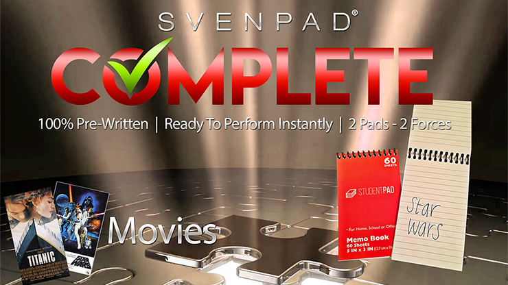 SvenPad® Complete (Movies Edition) – Trick - magic tricks