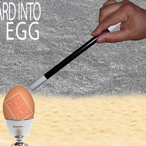 THE CARD INTO THE EGG (Gimmicks and Online Instructions) by Alan Alfredo Marchese and Aprendemagia - magic tricks