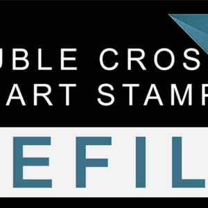 Heart Stamper Part for Double Cross (Refill) by Magic Smith – Trick - magic tricks